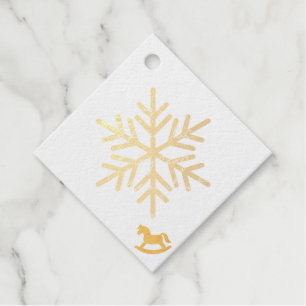 Foil Invitation Favour Tags