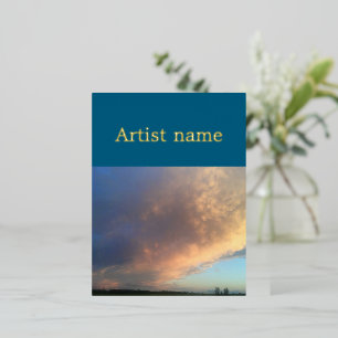 Foil Invitation Postcard