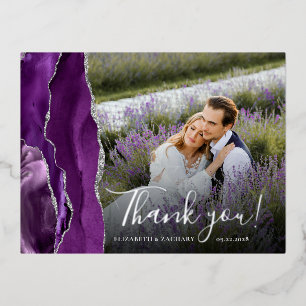 Foil Invitation Postcard