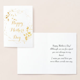 Foil Mother's Day Card, Happy Mama's Day Card