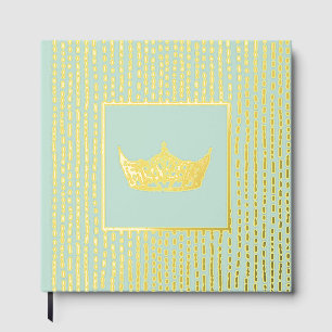 Foil Pageant Crown Photo Scrapbook with NO text  Guest Book