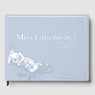 Foil Pageant photo & Scrapbook Retro Queen Guest Book