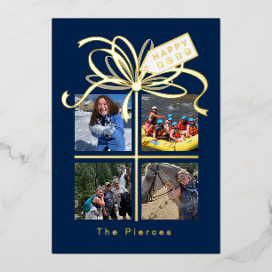 Foil Photo Holiday Card