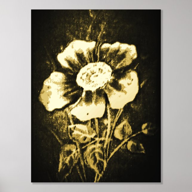 FOIL PRINT POSTER ART AN DESIGN STYLES (Front)