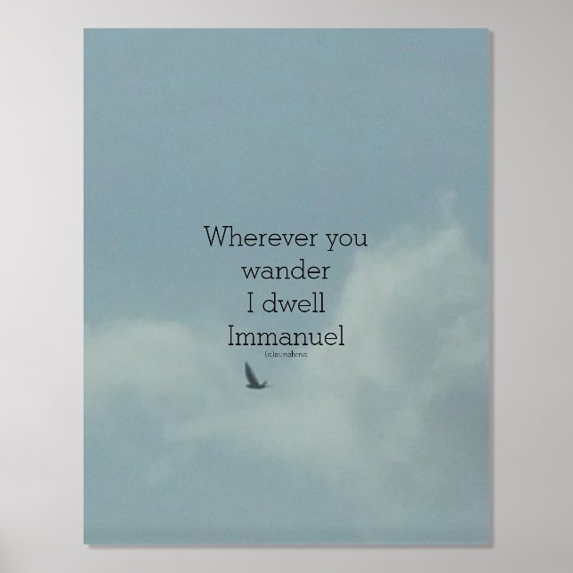 FOIL PRINT POSTER ART AND DESIGN  (Front)
