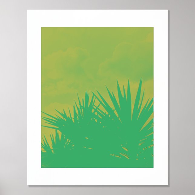 FOIL PRINT POSTER ART AND DESIGN  (Front)