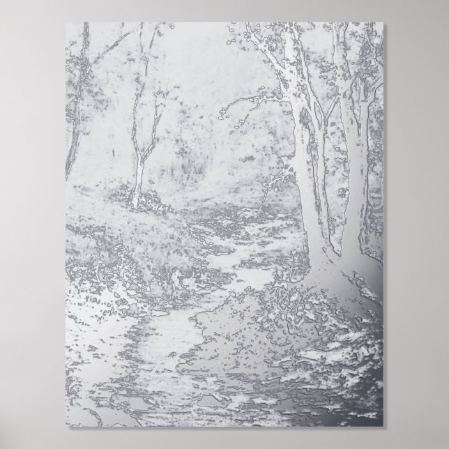 FOIL PRINT POSTER ART AND DESIGN  STYLES  (Front)