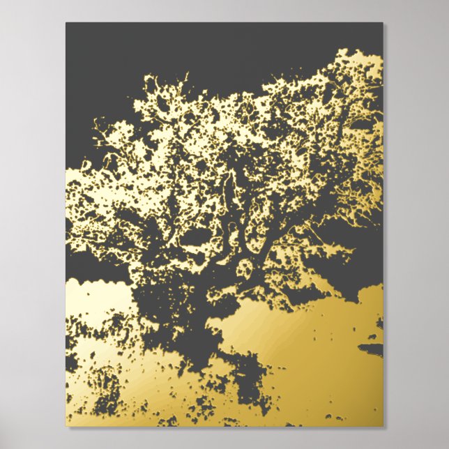 FOIL PRINT POSTER ART AND DESIGN  STYLES  (Front)