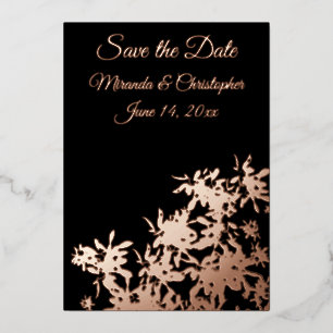 Foil Save the Dates Foil Invitation