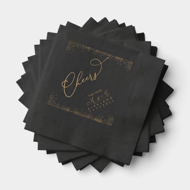 Foil Stamped Napkins (Insitu (Stacked))
