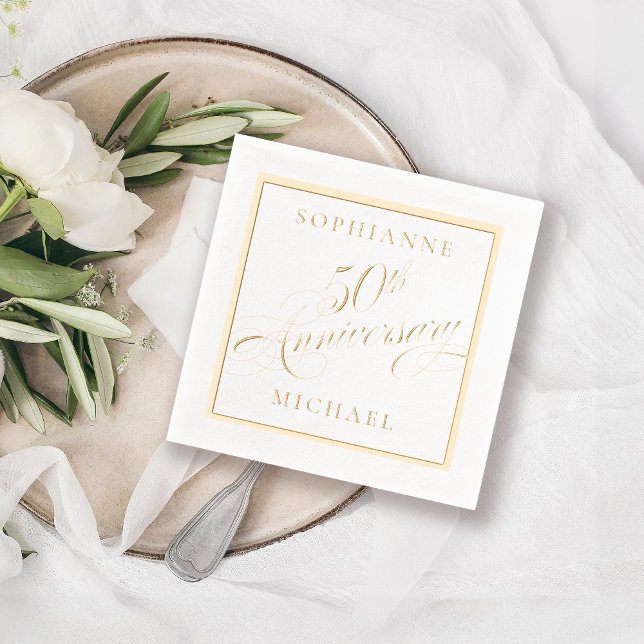 Foil Stamped Napkins (Creator Uploaded)