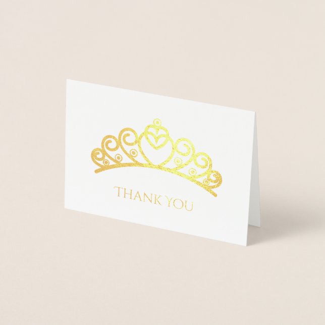  Foil Tiara Mini Card (Front)