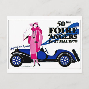 Foire d'Angers - Vintage French Advertisement Postcard