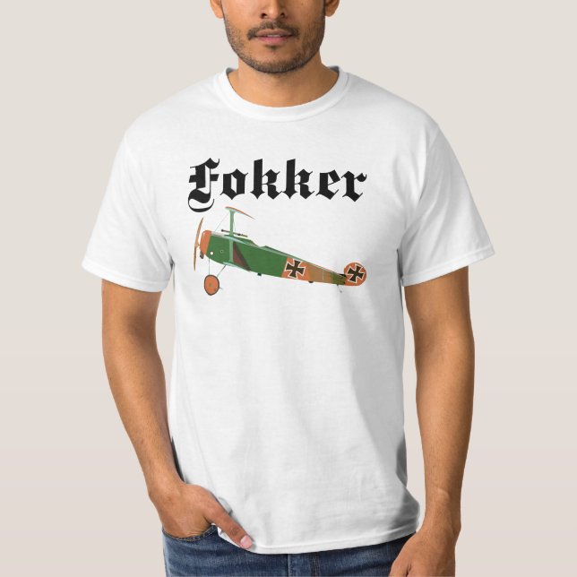 Fokker Aircraft T-Shirt (Front)