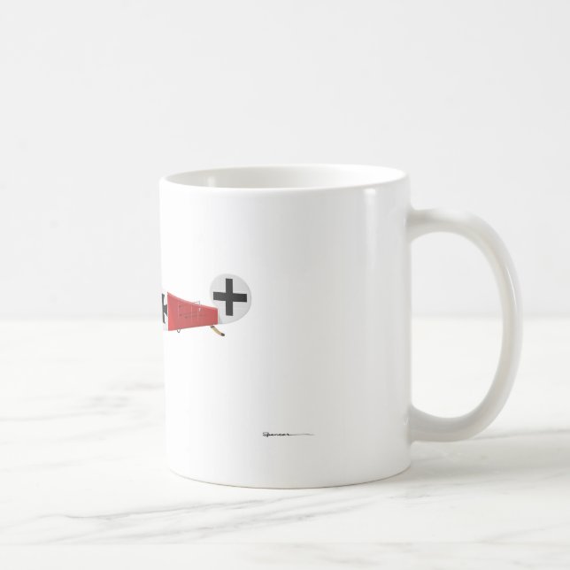 Fokker DR-1 Triplane Coffee Mug (Right)