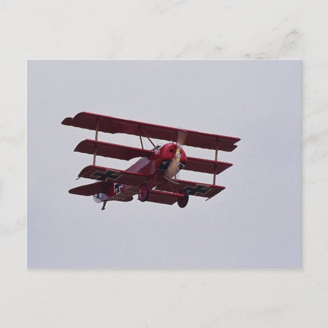 Fokker DR.1 Triplane Postcard (Front)