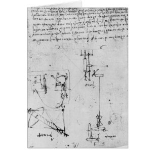 Fol. 46v, from the Codex Forster III, 1480s-1494