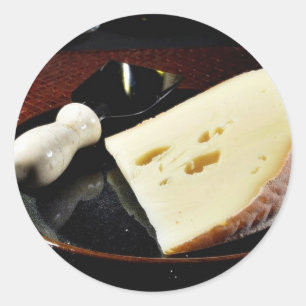 Fol Epi Cheese Classic Round Sticker