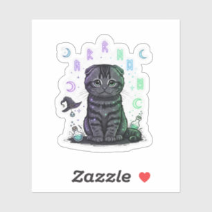 Fold Familiar – Witch’s Familiar Scottish Fold Cat