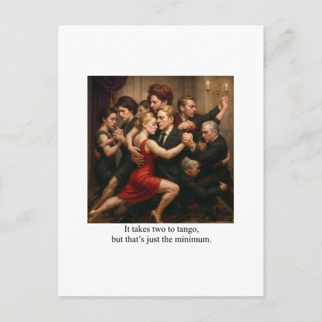 Folded Announcement Card (Front)