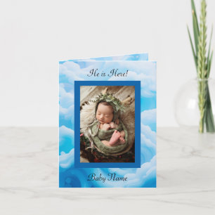 Folded Announcement Card