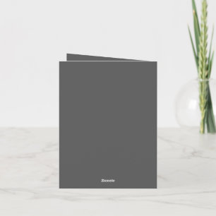Folded Announcement Card
