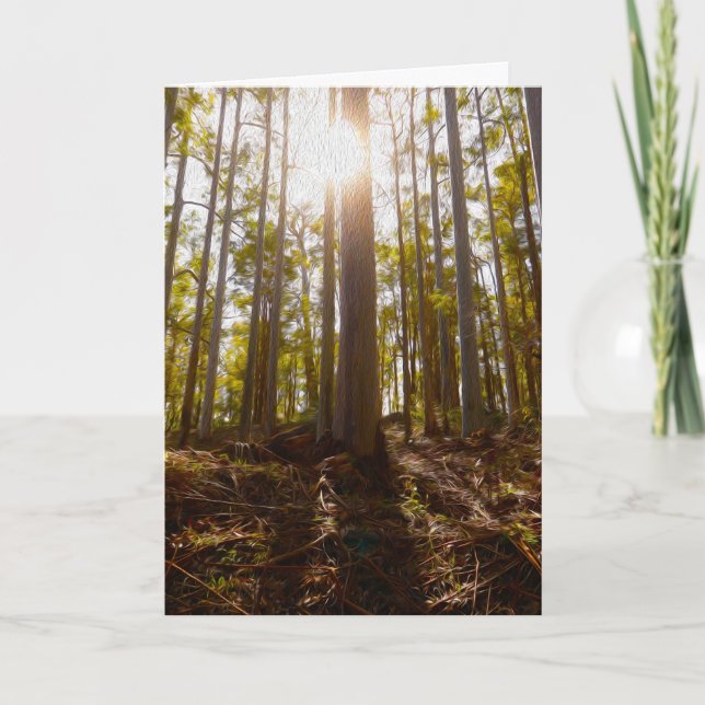 Folded Announcement Card, dwellingup (Front)