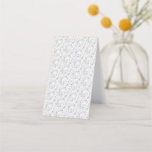 Folded Appointment Cards   Elegant Floral Design