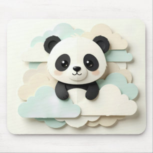 Folded Baby Panda   Cute Origami  Mouse Mat