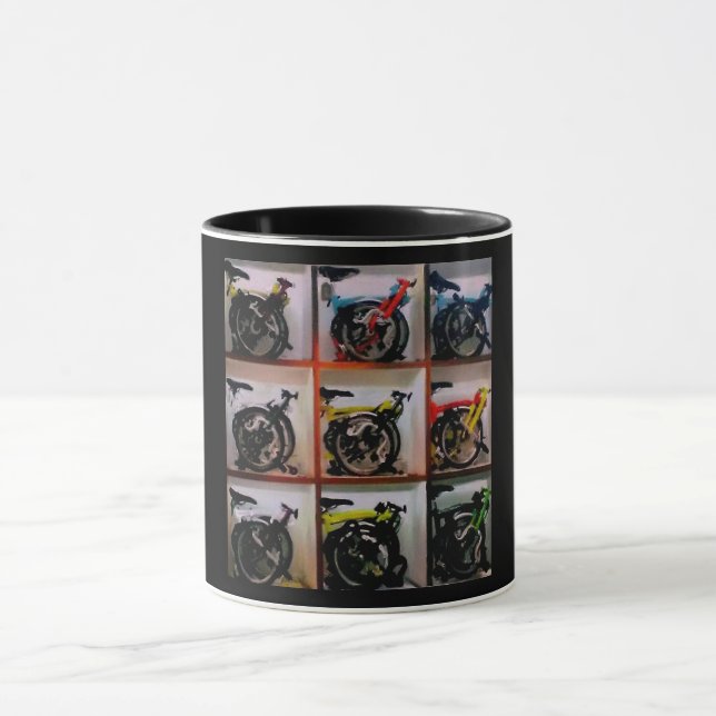 Folded Brompton Mug Art (Center)