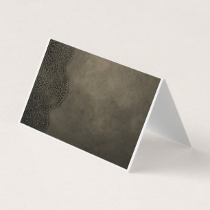 Folded Business Card