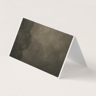 Folded Business Card