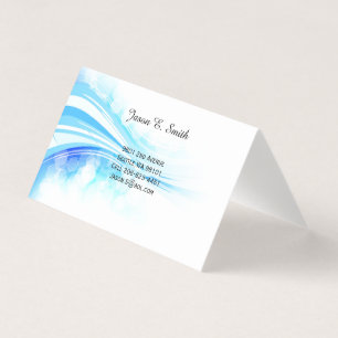 Folded Business Card