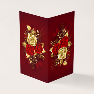 Folded Business Card