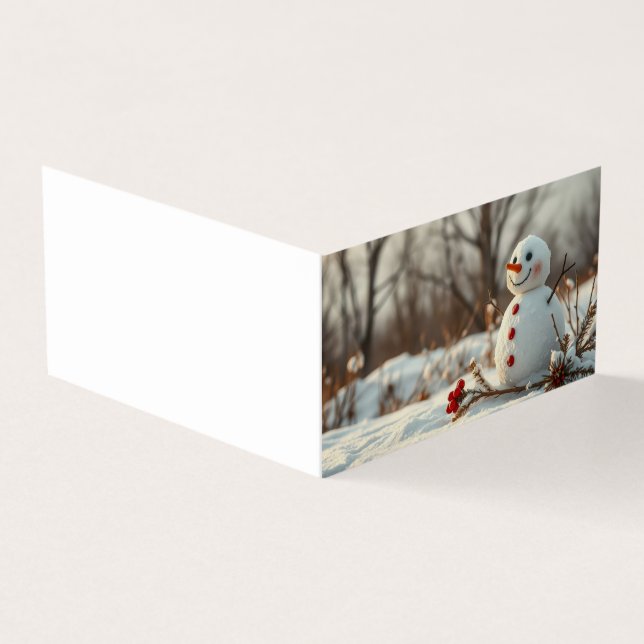 Folded Business Card (Outside)