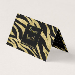 Folded Business Card