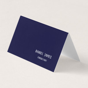 Folded Business Card