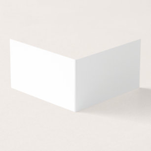Folded Business Card