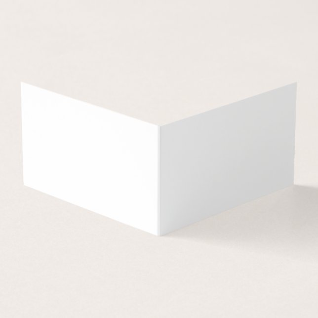 Folded Business Card (Outside)