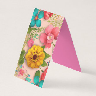 Folded Business Card