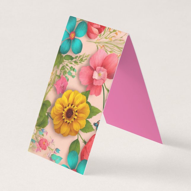 Folded Business Card (Front)