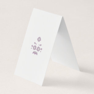 Folded Business Card
