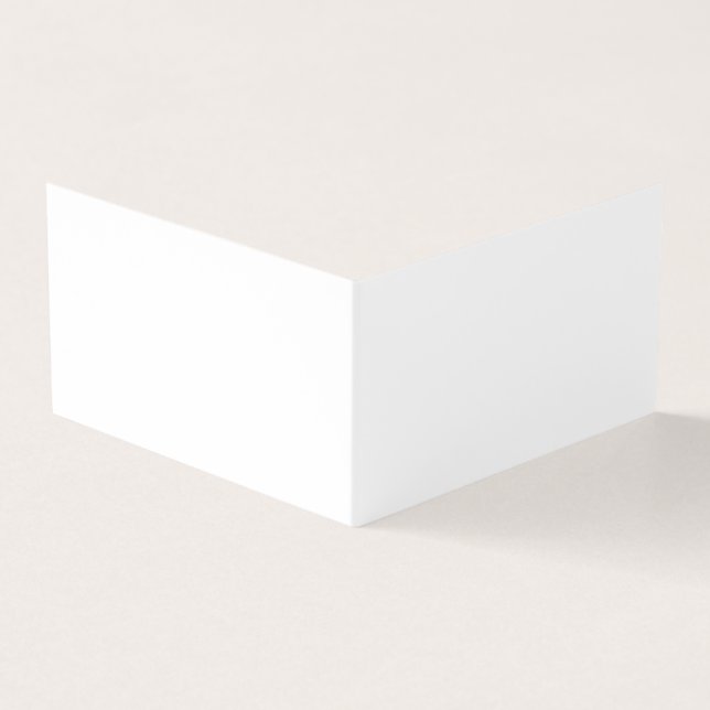 Folded Business Card (Outside)