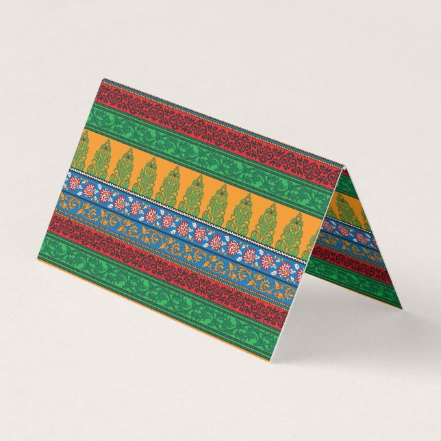 Folded Business Card (Front)