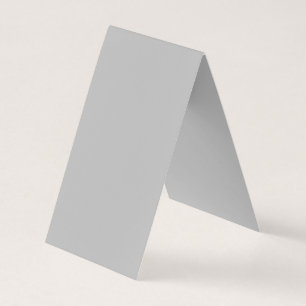 Folded Business Card Blank Tent Card Minimal