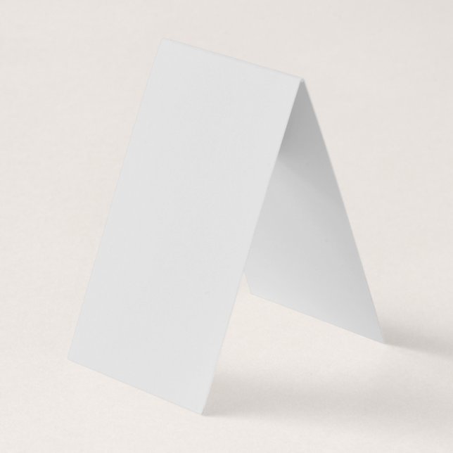 Folded Business Cards | Bifold & Accordion (Back)