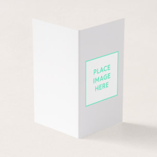 Folded Card, Paper: Standard Semi-Gloss