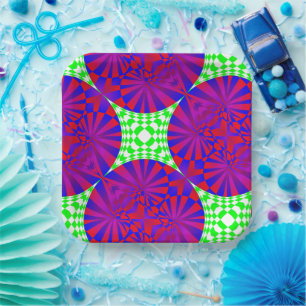 Folded Dimensions by Kenneth Yoncich Paper Plate