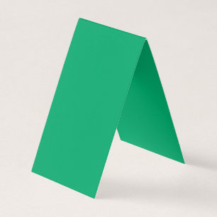 Folded Emerald Business Card Template – Customise