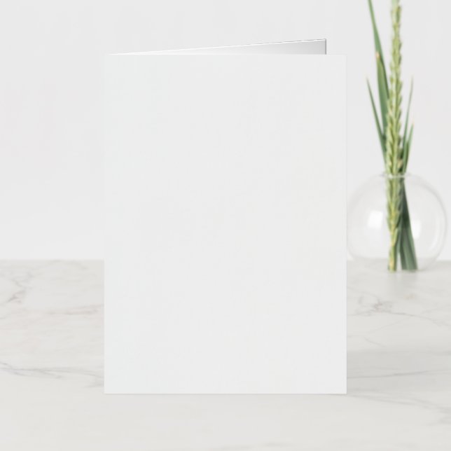 Folded Foil Greeting Card (Front)